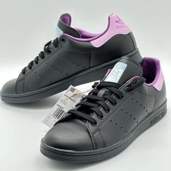 adidas Shoes Adidas Stan Smit Disney Rsula Blackpurple Sneaker